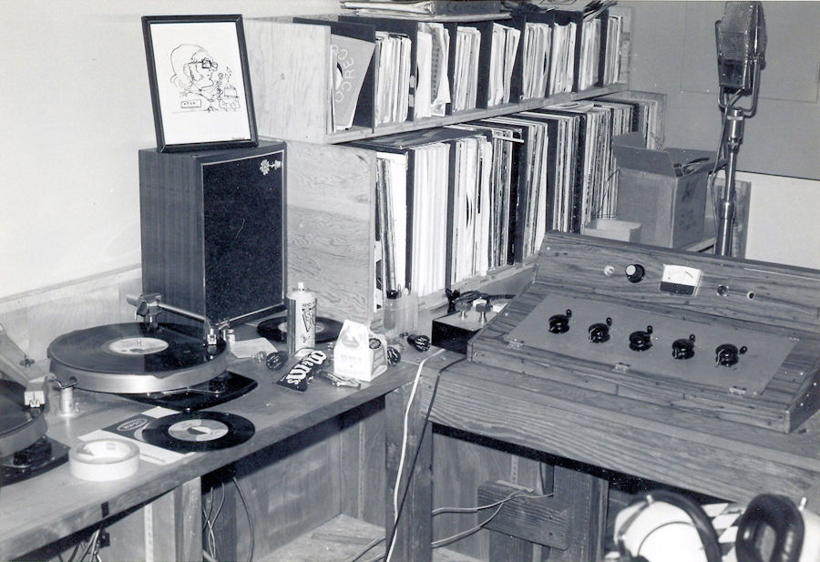 KPVH 850,Pinole Valley High School, Pinole, The New KPVH Studios in 1972